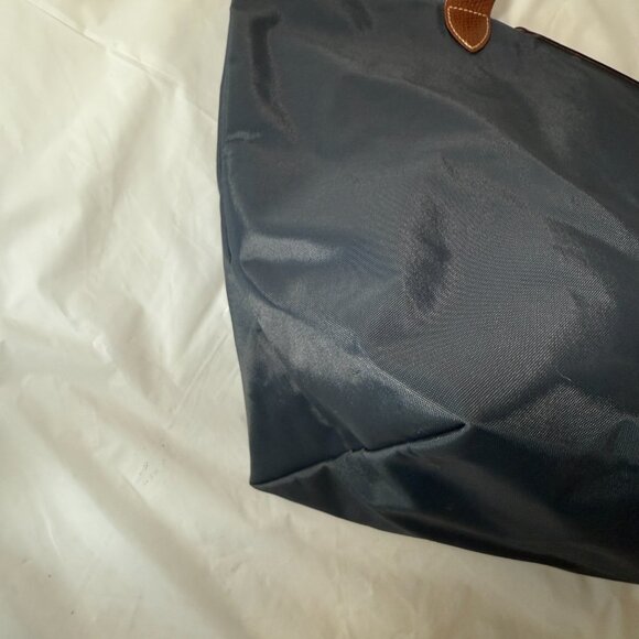 Longchamp Lepliage Blue Nylon Tote Shoulder Bag Foldable Design - Picture 13 of 16